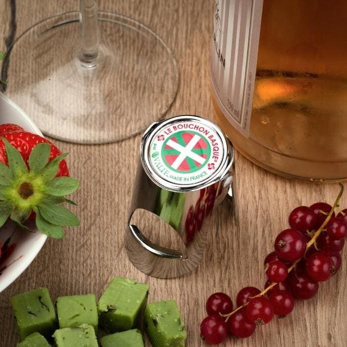 bouchon à champagne trio basque ovalie original