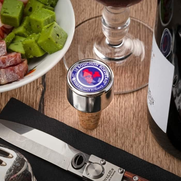 Bouchon à vin bordelais ovalie original