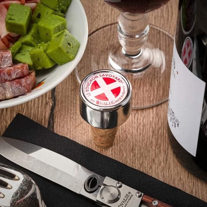 bouchon à vin trio savoyard ovalie original