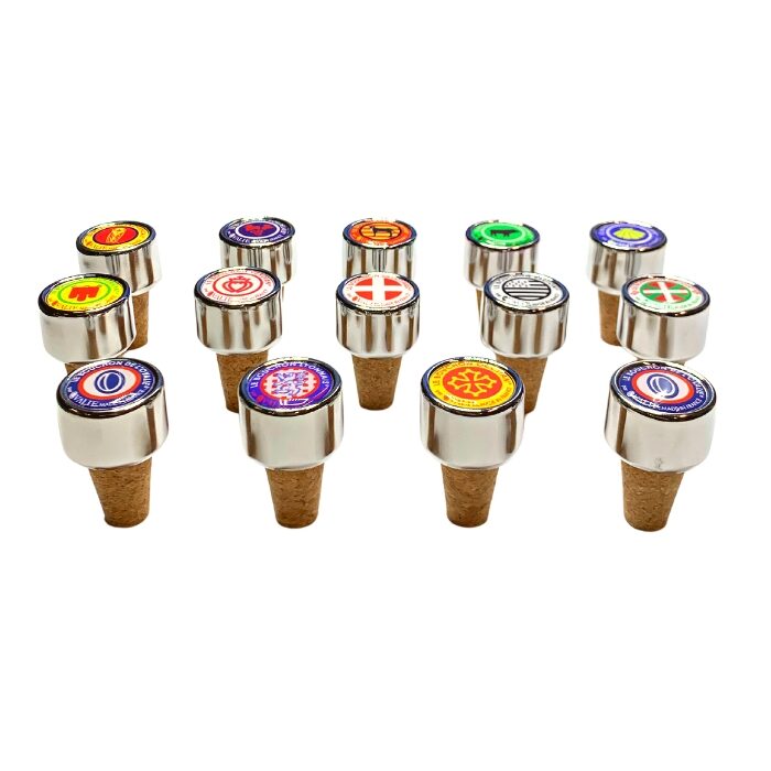 collection de bouchon ovalie horizontal