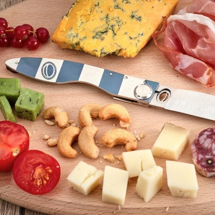 Couteau Ovalie Lock Bois de Violette Partage et Convivialité