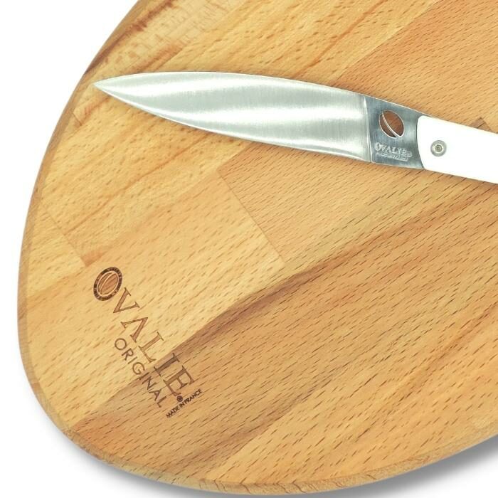 Couteau Ovalie Original et Planche avec Gravure
