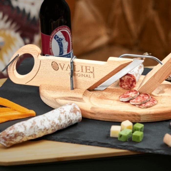 Guillotine à Saucisson Ovalie Original Convivialité et Partage Assures