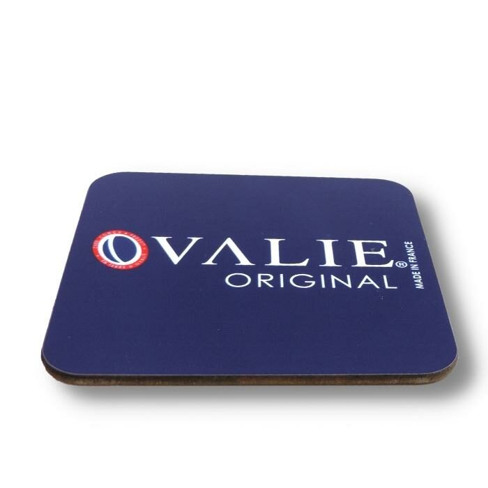 Sous Bock Ovalie Original Bleu Vernis France