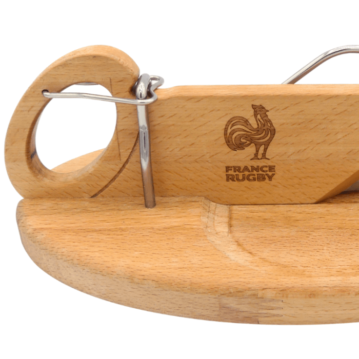 Guillotine à Saucisson France Rugby Ovalie Attache