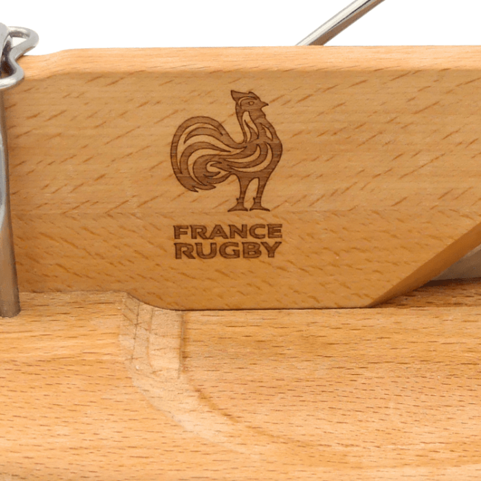 Guillotine à Saucisson France Rugby Ovalie Coq