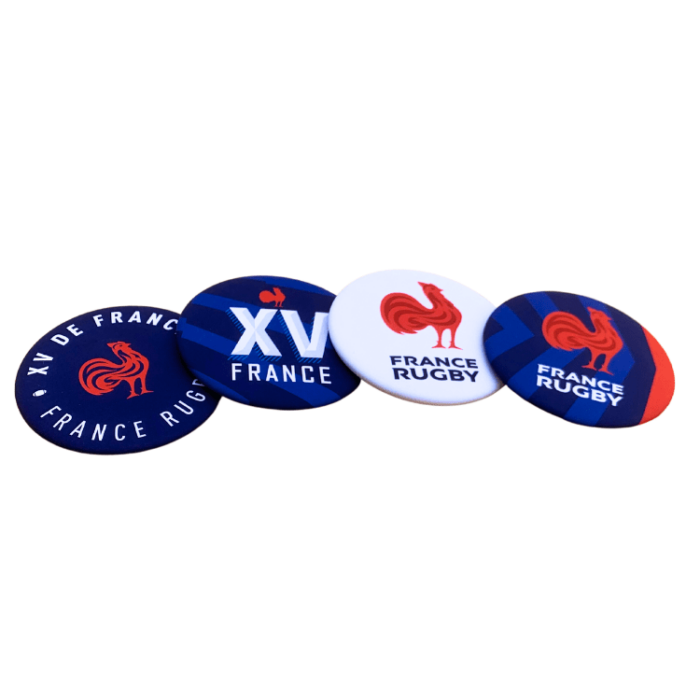 Pack Décapsuleur Magnet France Rugby Ovalie Travers