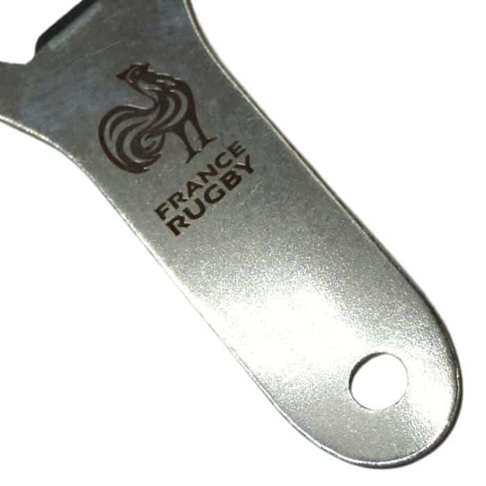 Décapsuleur Inox France Rugby Coq