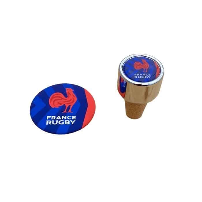 Bouchon à Vin et Décapsuleur France Rugby Pack Bodega