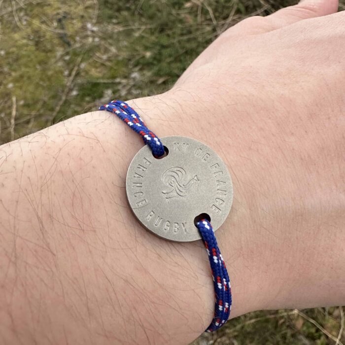 Bracelet France Rugby XV de France Bleu Tricolore Ambiance