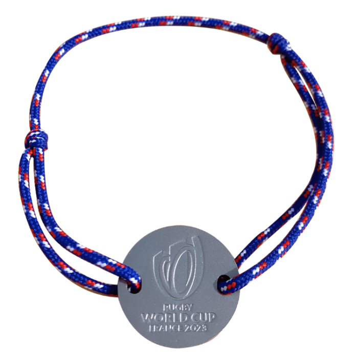 Bracelet Coupe du Monde Bleu Droit