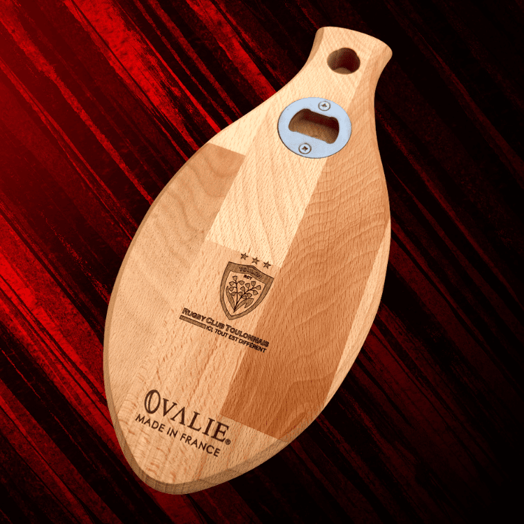 Planche avec Décapsuleur Toulon Coin des Supporters