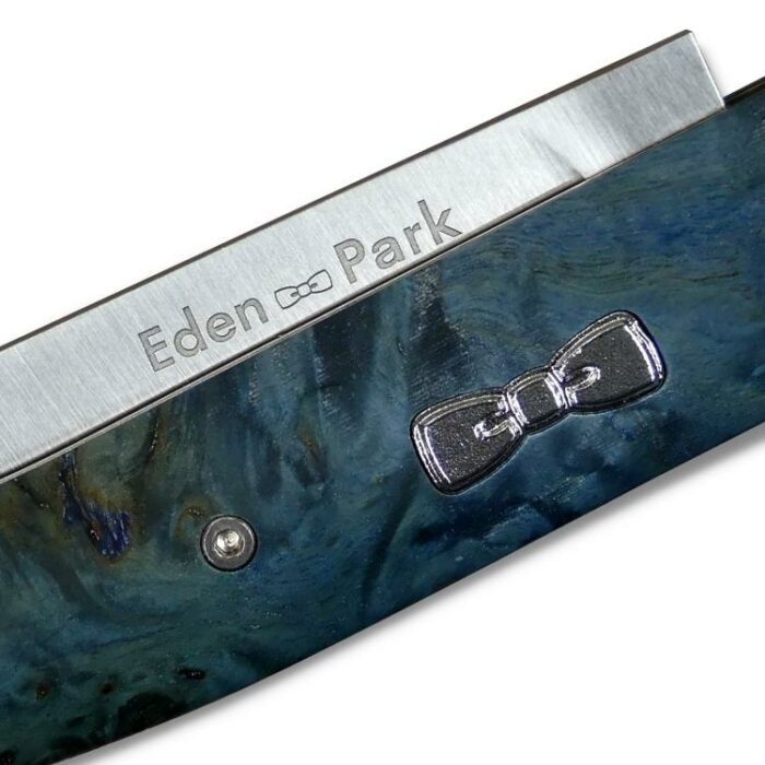 couteau legendary manche bois bleu eden park