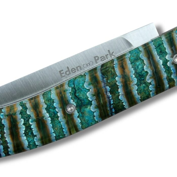 Détails couteau eden park molaire mammouth vert